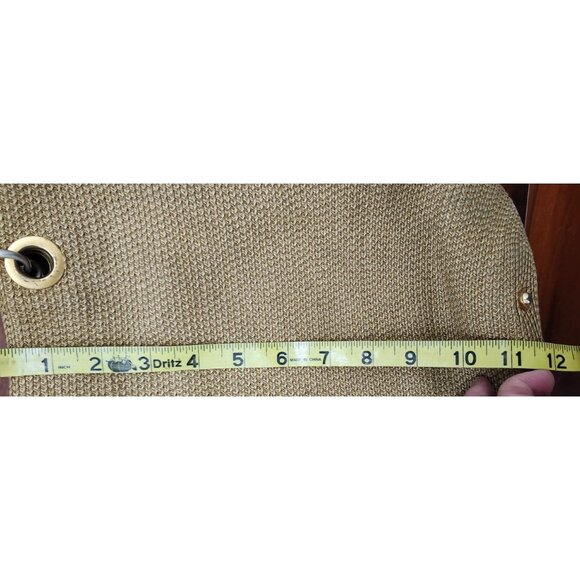 Eric Javits “Squishee” Tan Woven Tote Bag - Picture 11 of 14